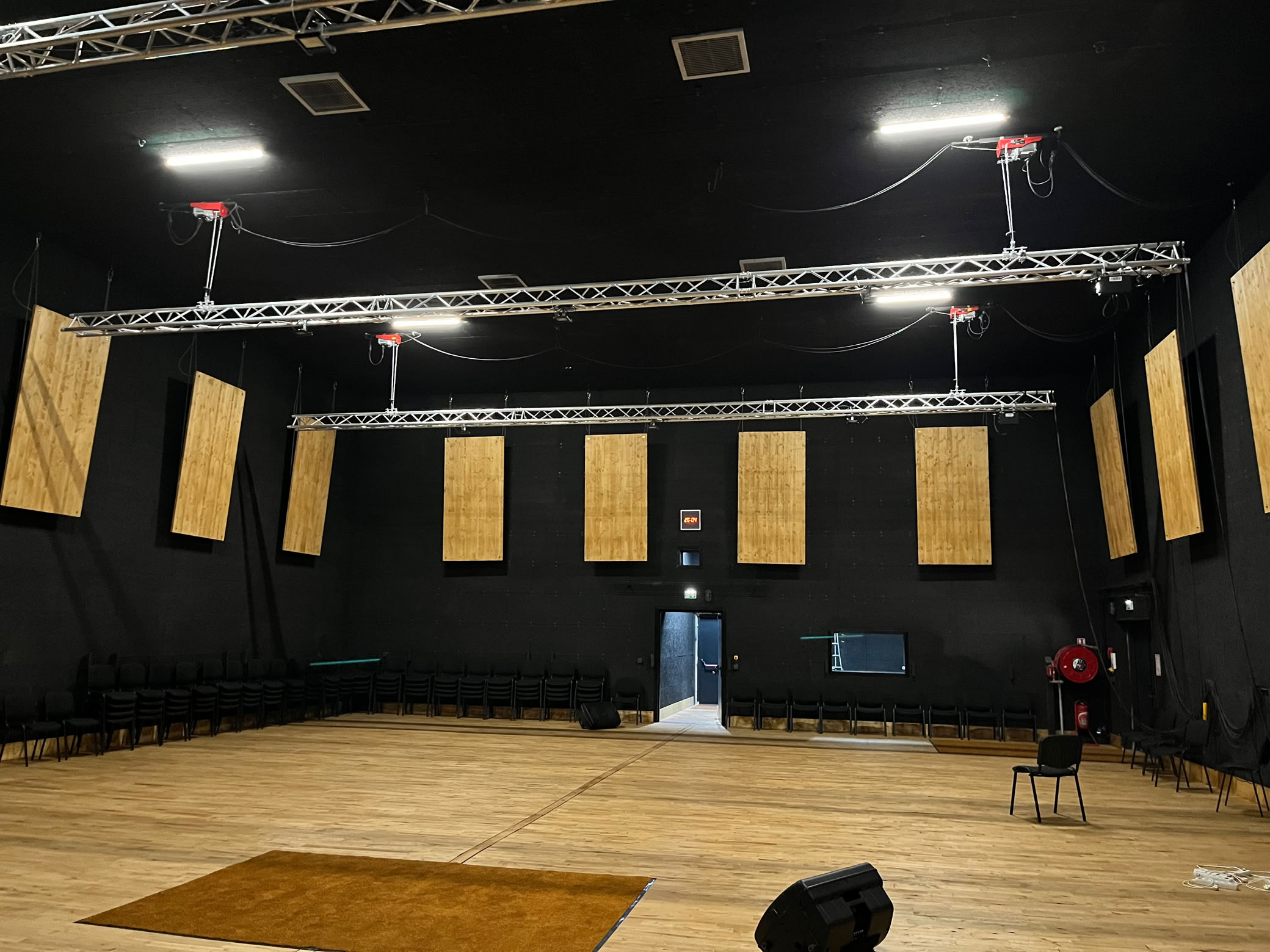 Salle vue de l'ouest